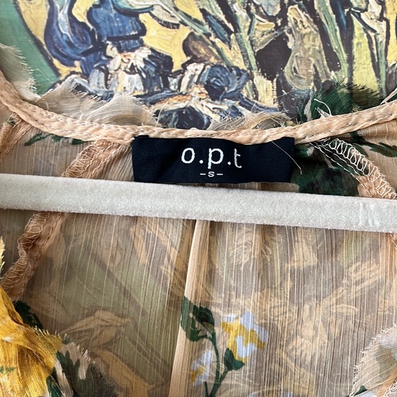 OPT Angelique Babydoll Floral Dress size small - Picture 5 of 7